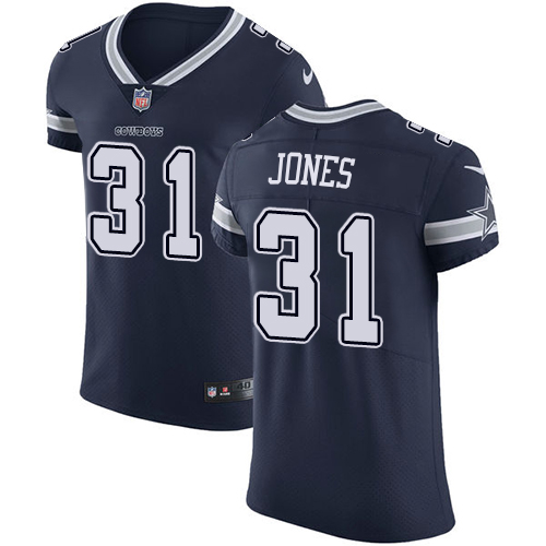 Nike Cowboys #31 Byron Jones Navy Blue Team Color Men's Stitched NFL Vapor Untouchable Elite Jersey
